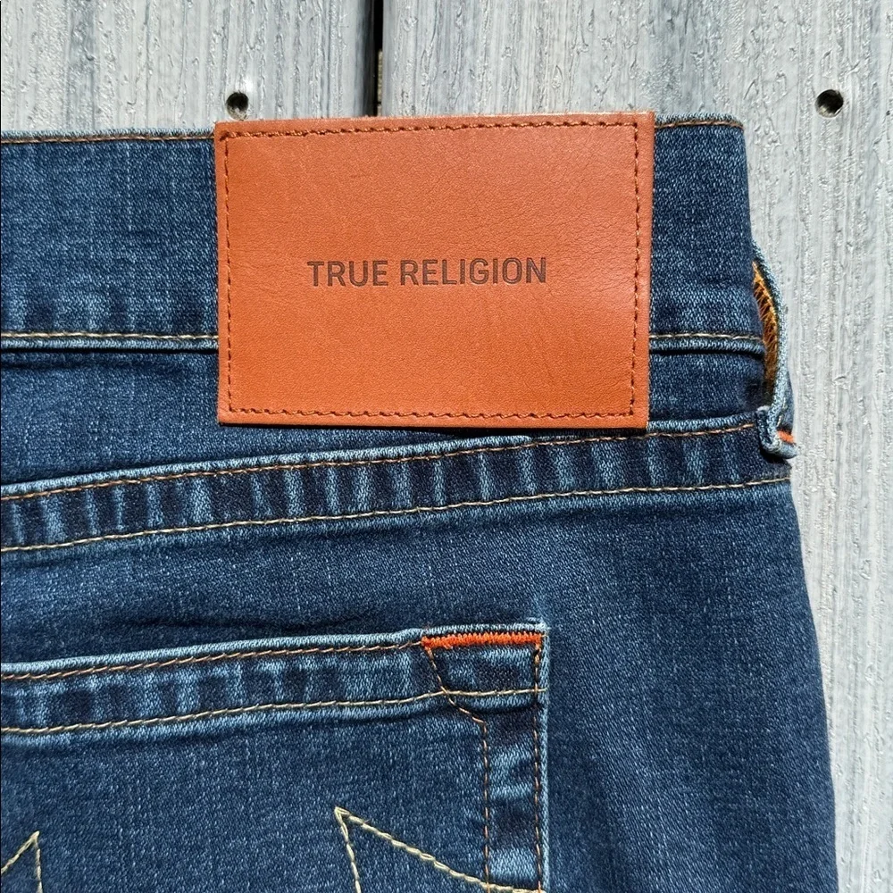 NWT True Religion -  Relaxed Slim GENO - no flap- classic indigo - size 42